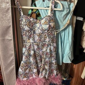 Buddy love ballerina bustier mini dress